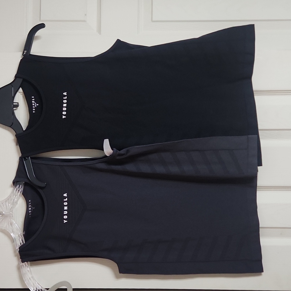 TwoYoungLA Black Tank Top